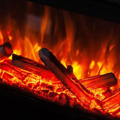 Линейный электроочаг Vision 42 LOG LED (дрова)