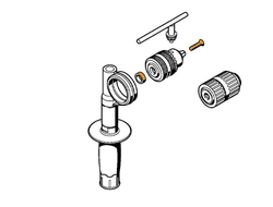 Набор для крепления патрона BT-45 винт+шайба