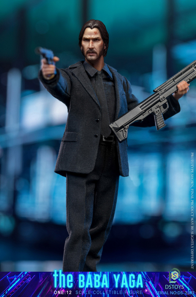 Джон Уик (Киану Ривз, "Джон Уик") - Коллекционная фигурка 1/12 scale Quick Kill (DS-2302) - DSTOYS