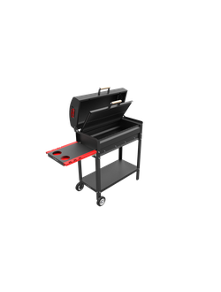 Мангал-Гриль РЕДЛАЙНЕР Комфорт Эйр, с решёткой-гриль из чугуна, с боковой полкой