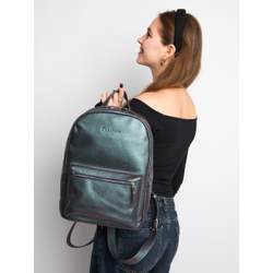 Женский кожаный рюкзак Albiate Premium northern lights 
(арт. 3103-57)
