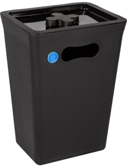 Бак для мусора 10 л. 19,5*24,5*33,3 см. графит