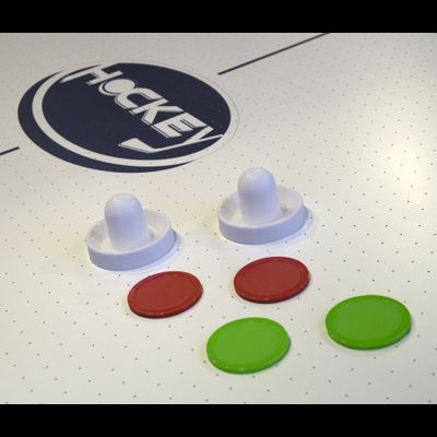 Аэрохоккей «Superior» 7 ф со столешницей (мореный дуб)