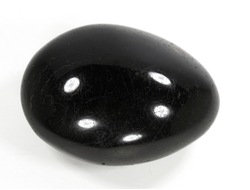 Турмалин чёрный шерл, полировка, Бразилия (58*42*30 мм, 127 г) №35479