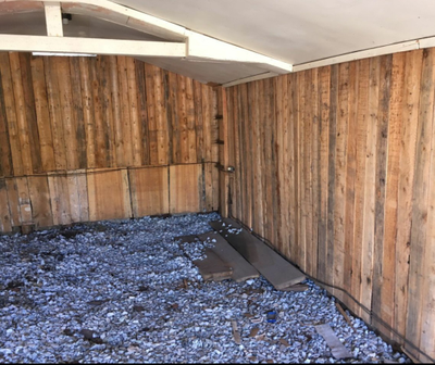 Металлический гараж 28 м.кВ в ГК  Созонова 70 Новая сортировка