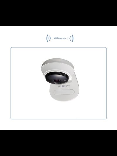 Wisenet SmartCam SNH-C6417BN - Wi-Fi видеоняня/охранная видеокамера с DVR, Full HD