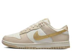 Кроссовки Nike Dunk Low Gold Swoosh женские DX5930-001