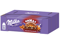 Шоколад Milka Almond Caramel 300гр (12 шт)