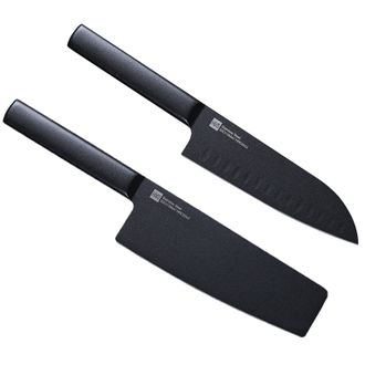 Набор Xiaomi Black heat, 2 ножа, черный (HU0015)