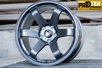 Комплект дисков R18 9,0J ET+30 5*114,3 RAYS Volk Racing TE37 SL Графит (D116)
