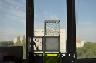Стеклоблок Vitrablok савона бесцветный