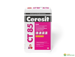 Штукатурно-клеевая смесь Церезит СТ 85 (Ceresit CT 85) для утеплителя из пенополистирольных плит, 25