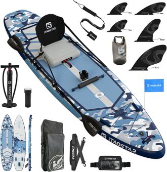 Продажа сапбордов iTAOSTAR Adventure 12 (Camo Blue) в Иркутске