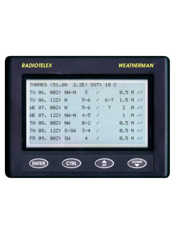 Приемник сводок погоды Nasa Clipper Weatherman CWethman 12В 150x112x42мм с антенной 175x40мм
