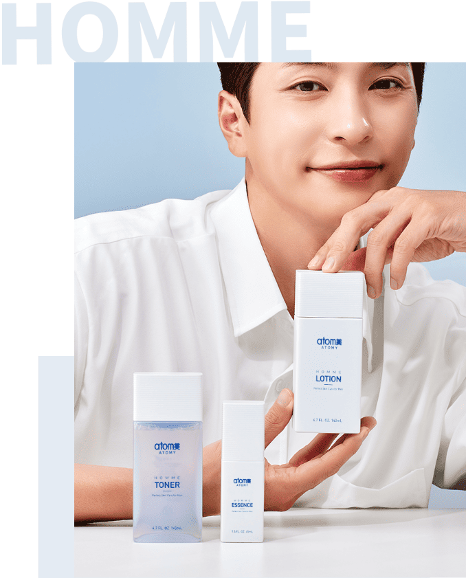 Атоми набор для мужчин из 3 средств