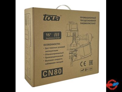 Пневматический гвоздезабивной пистолет Toua CN80