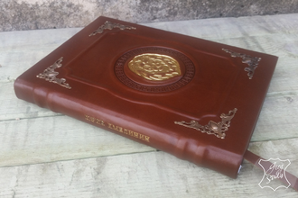 блокнот с логотипом, подарок руководителю, ежедневник с гербом, блокнот ручной работы, ежедневник рф