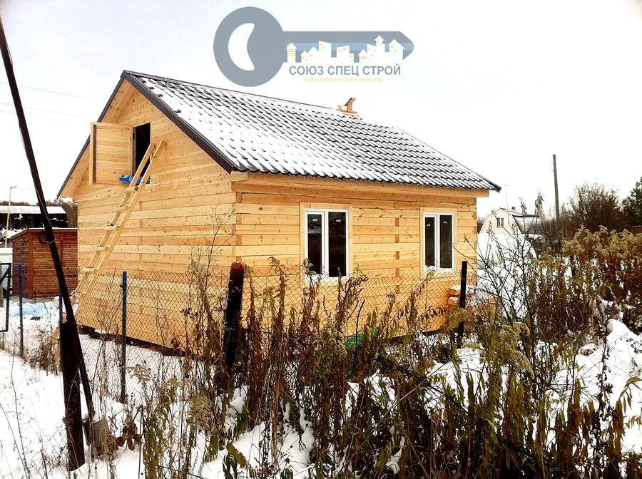 Дачный домик из бруса с под ключ