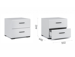 Спальня Йорк - Тумба прикроватная