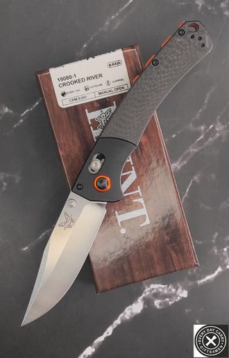 Складной нож Benchmade Crooked River 15080 carbon