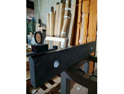 Линейка поверочная гранитная ШП-ТК твердокаменная 1500x250x80 мм №10005 Сторона 1-ая (2.6 мкм 00 Кл.) Сторона 2-ая (3 мкм 00 Кл.) с калибровкой