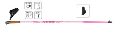 Палки для ходьбы KV+ EXCLUSIVE Pink Clip Nordic Walking pole