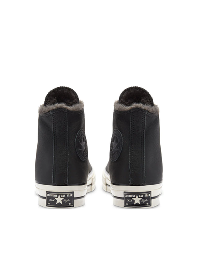 Кеды Converse Chuck 70 черные зимние с мехом