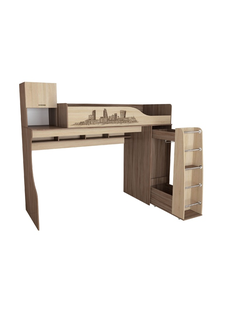 Кровать-чердак "Орион" Подростковая спальня