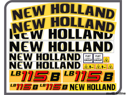 НАКЛЕЙКИ на NEW HOLLAND