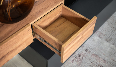 Гостиная РИАНА 2,07 м Дуб Вотан/Антрацит