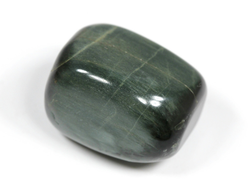 Кошачий глаз (кварцевый), галтовка, ЮАР (22*18*16 мм, 13,8 г) №28436