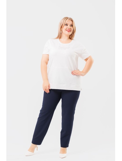 Футболка 2431 белый 54-66р