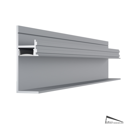 ТЕНЕВОЙ ПЛИНТУС PRO DESIGN - БЕЛЫЙ - 7210