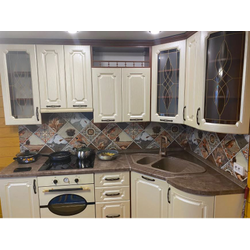 Модульная угловая кухня Венеция, классика в деталях