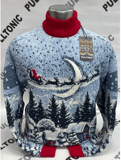 Мужской свитер Счастливого Нового года 06