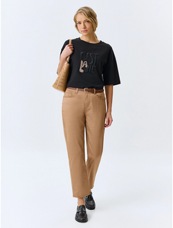 Женская блузка с принтом большого размера в модном бутике XLady