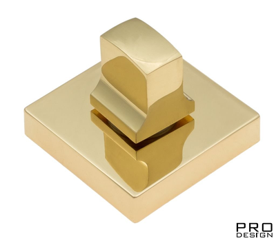 Фиксатор поворотный на квадратном основании Fratelli Cattini WC 8-OLV полированная латунь