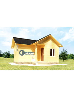 Б-07  ГАБАРИТНЫЕ РАЗМЕРЫ: (5,5Х6М) 1 ЭТАЖ, ОБЩАЯ ПЛОЩАДЬ: 30М²