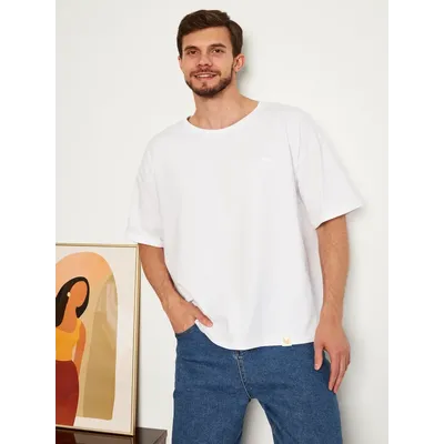 МУЖСКАЯ ФУТБОЛКА БЕЛАЯ  "ВОЗДУШНАЯ"