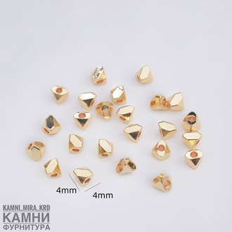 Шарм ЛЮКС "Уголки" 4 мм, покрытие в ассортименте, цена за набор 10 штук