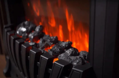 Aspen Black электрический очаг