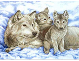 Волчица и волчата (Mother Wolf and Pups) 13130