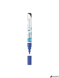 Маркер акриловый Schneider "Paint-It 310" 2мм, пулевидный, синий. 120103