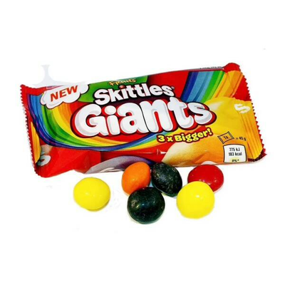 Гигантские конфеты Skittles Giants (Limited Edition)