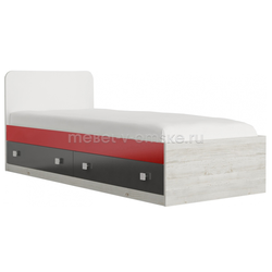 ШМ112 Кровать "Орбита". Размер: 840*915*2035. Спальная зона: 800*2000.