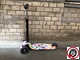 Трехколесный самокат Scooter Maxi Белый Граффити складной