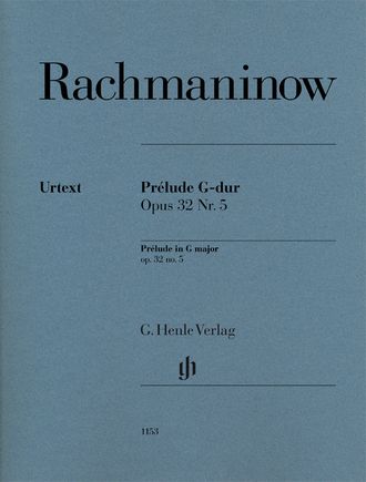 Rachmaninoff, Sergei Prelude G-Dur op.32,5 für Klavier