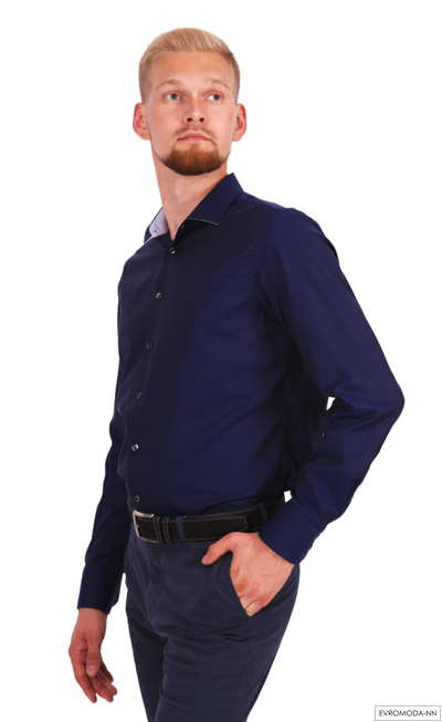 Рубашка мужская слим Тет-SF08-780 (40)