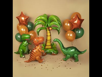 Шар 3D (52''/132 см) Фигура на подставке, Пальма