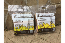 Дрова ольховые в пакете DROVARAUTA